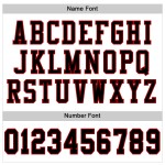 Custom White Black-Red Mesh Authentic Football Jersey Custom White Black-Red Mesh Authentic Football Jersey